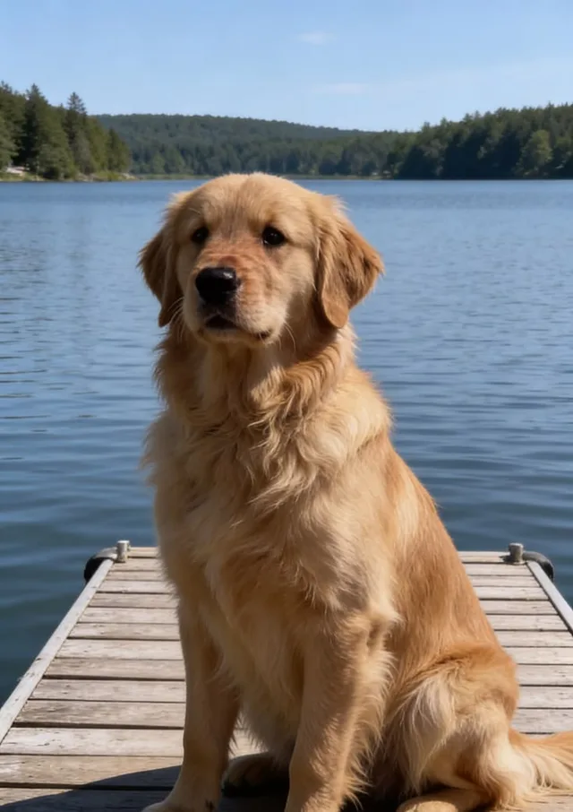 Bella, a Golden Retriever